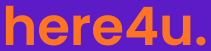 here4u. logo